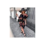 Virágmintás mini ruha