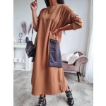 Zsebes oversize ruha-barna