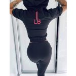 LUXURY LOLA black szabadidő szett
